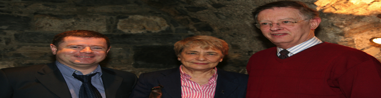 An Dr Valerie Jones le Daith&iacute; &Oacute; Maolchoile agus Aonghus Dwane in Ardteampall Chr&iacute;ost